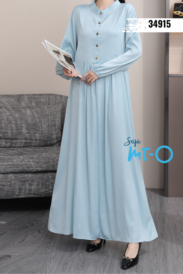 Single Breasted Long Sleeves Dress