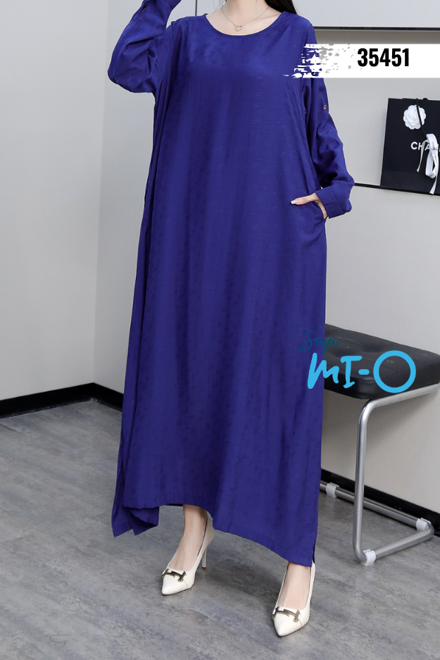 Printed Plain Colour Midi