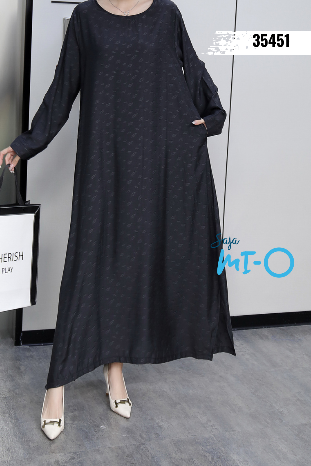 Printed Plain Colour Midi
