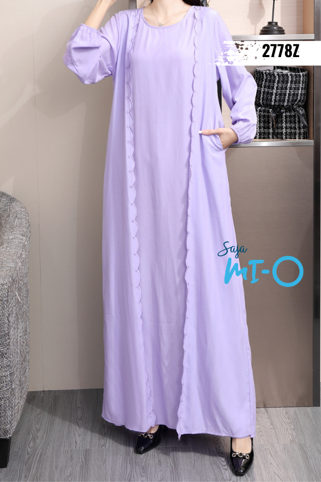 Long Straight Skirt With Generous Design
