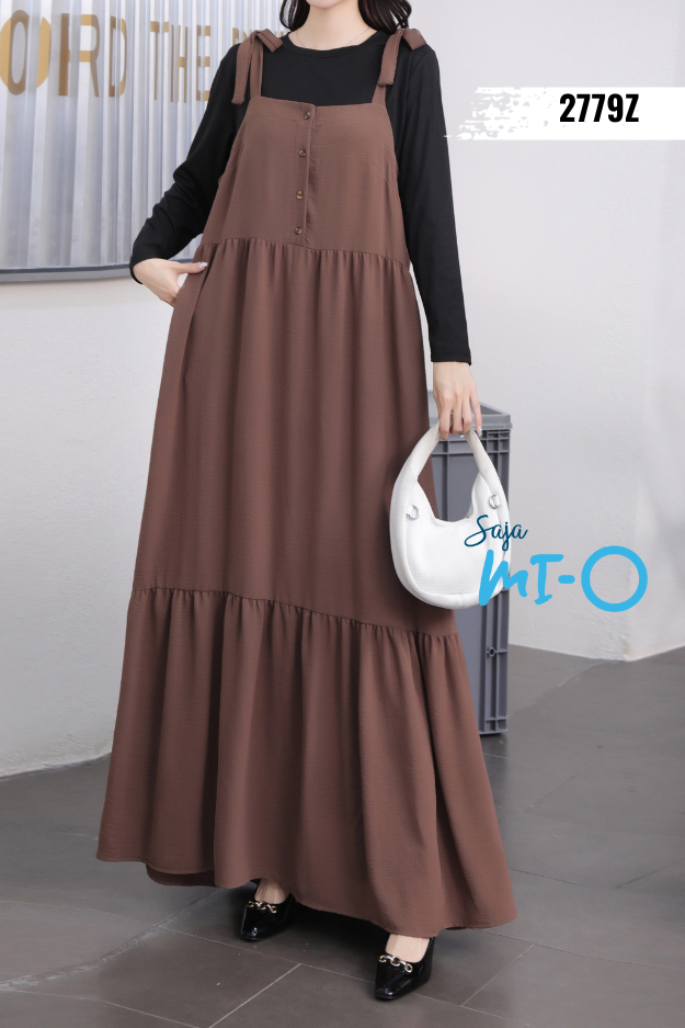 Plain/ Floral Camisole Long Dress