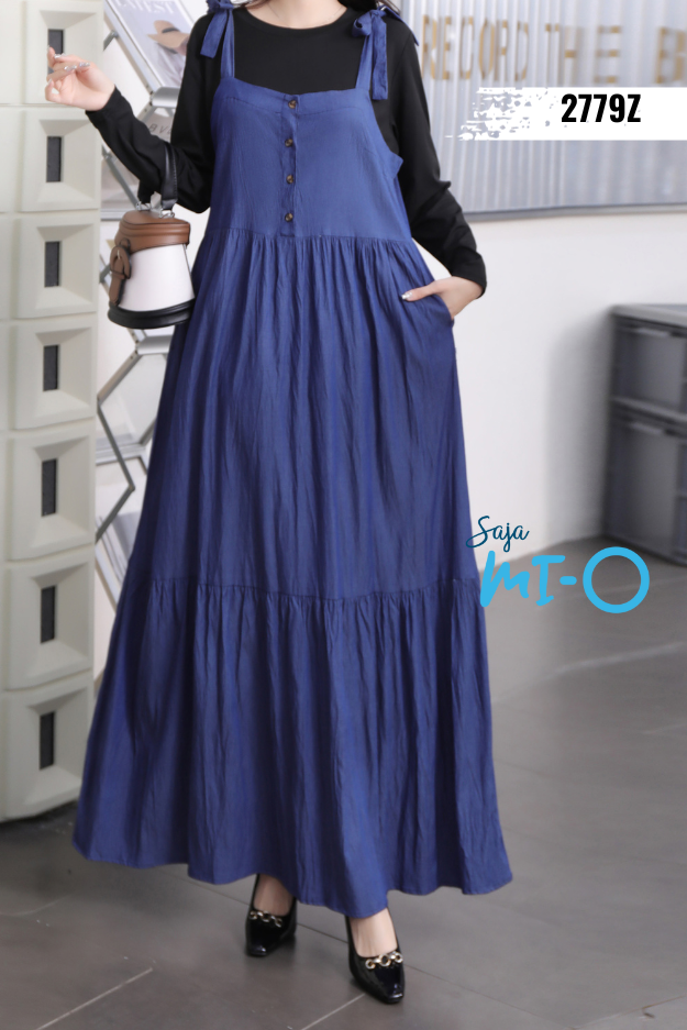 Plain/ Floral Camisole Long Dress