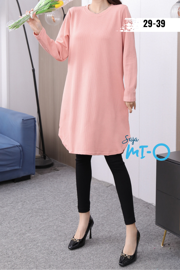 Long Sleeve Maxi Shirt Top