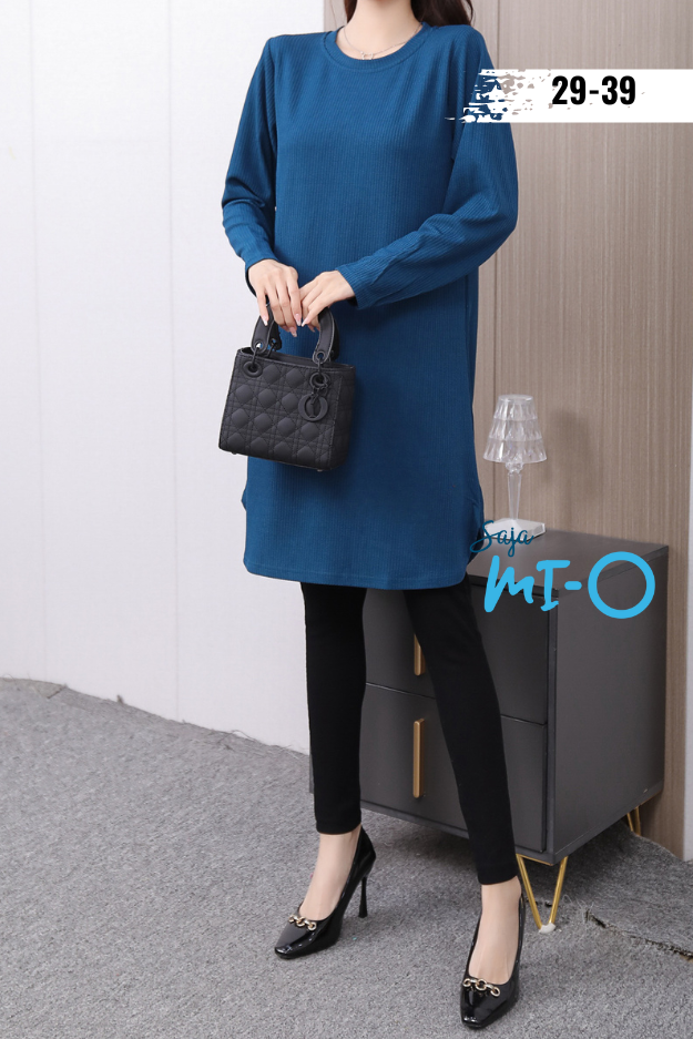 Long Sleeve Maxi Shirt Top