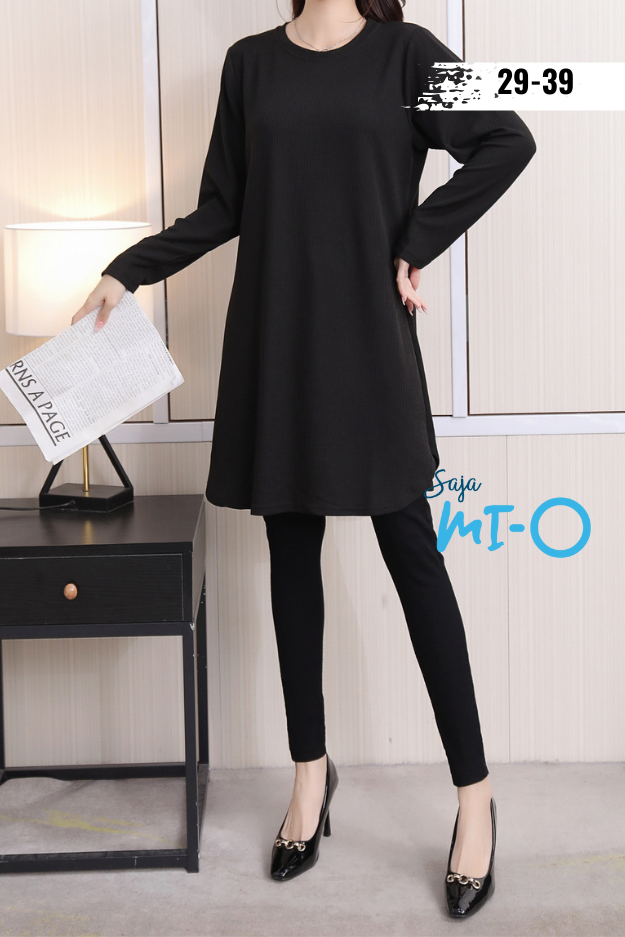Long Sleeve Maxi Shirt Top