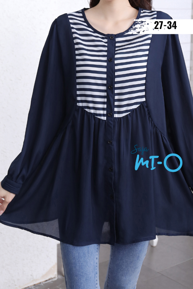 Long Sleeve Baby Doll Top