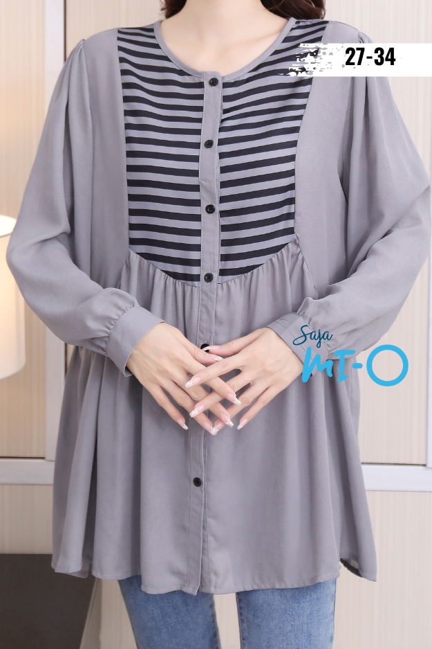 Long Sleeve Baby Doll Top