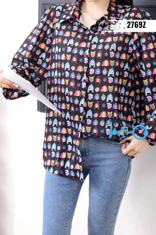 Printed Pattern Top
