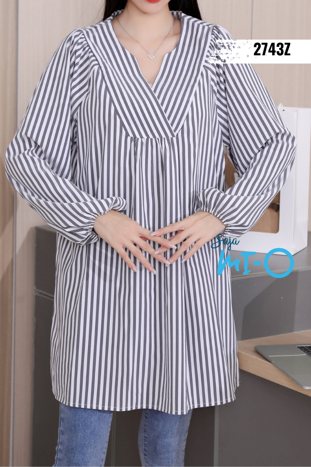 V-Stripe Top