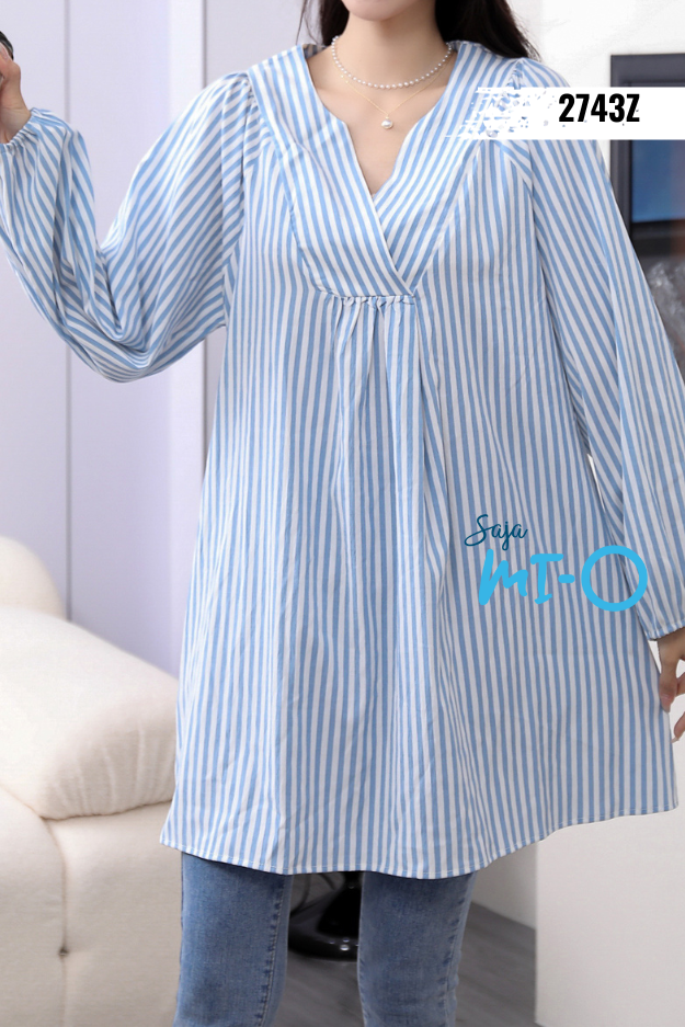 V-Stripe Top