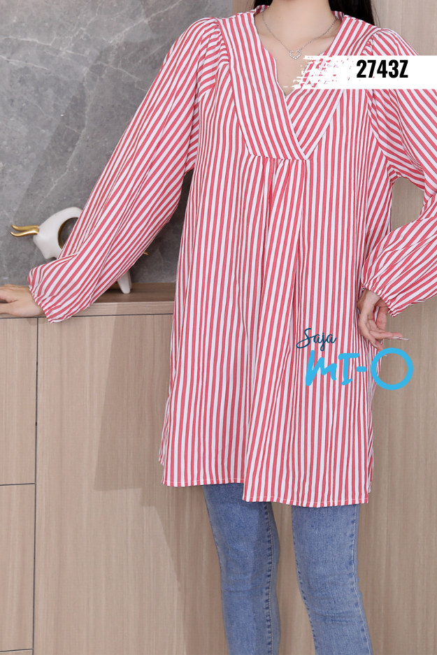 V-Stripe Top