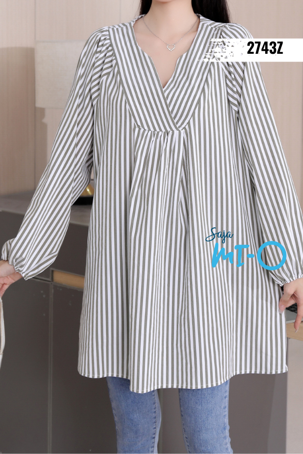 V-Stripe Top