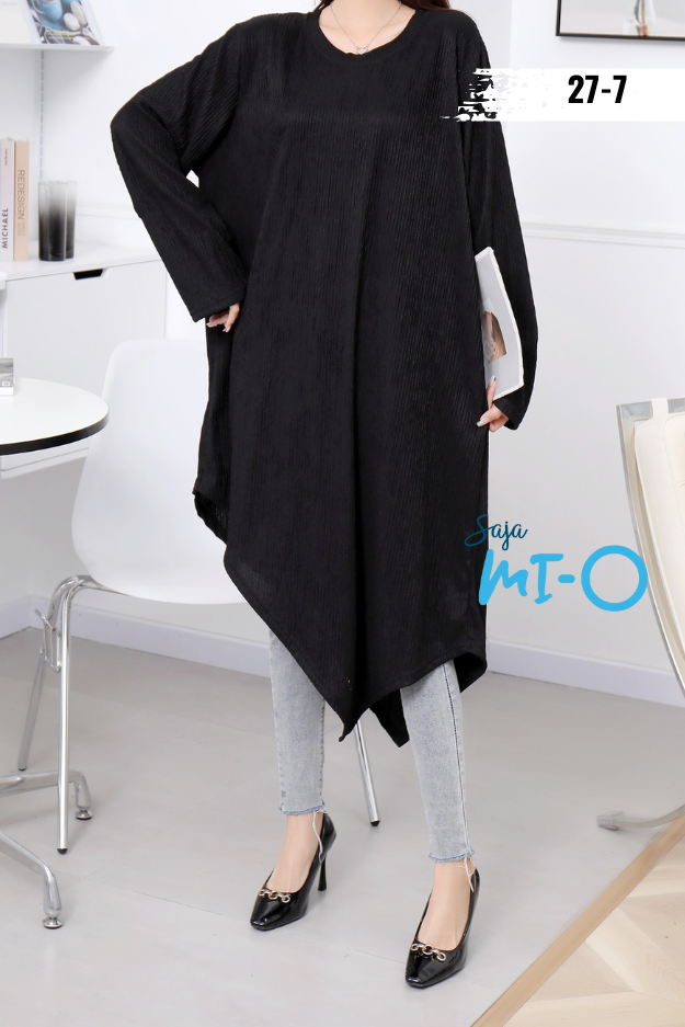 Women Casual Loose Long Sleeves Round Neck
