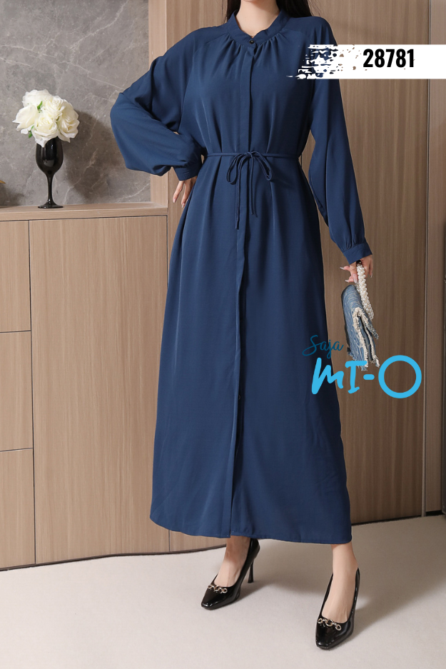 Corseted Muslim Midi Dresses