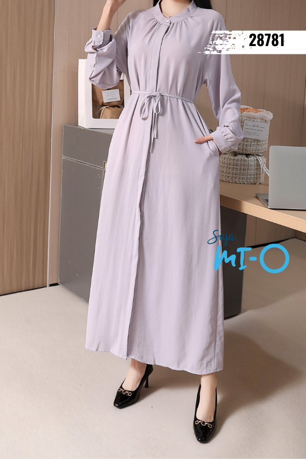 Corseted Muslim Midi Dresses