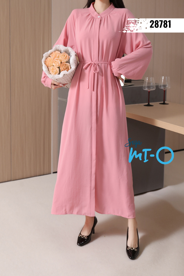 Corseted Muslim Midi Dresses