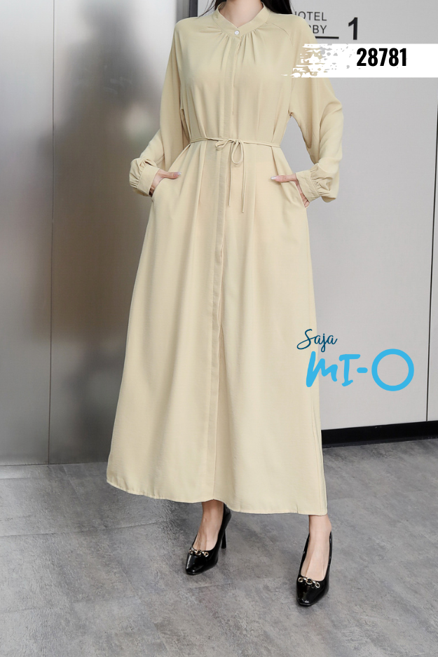 Corseted Muslim Midi Dresses