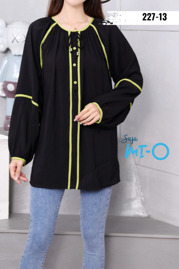 Long Sleeves Buttons Casual Top