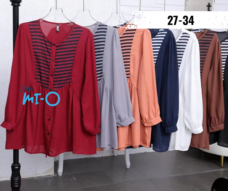 Long Sleeve Baby Doll Top