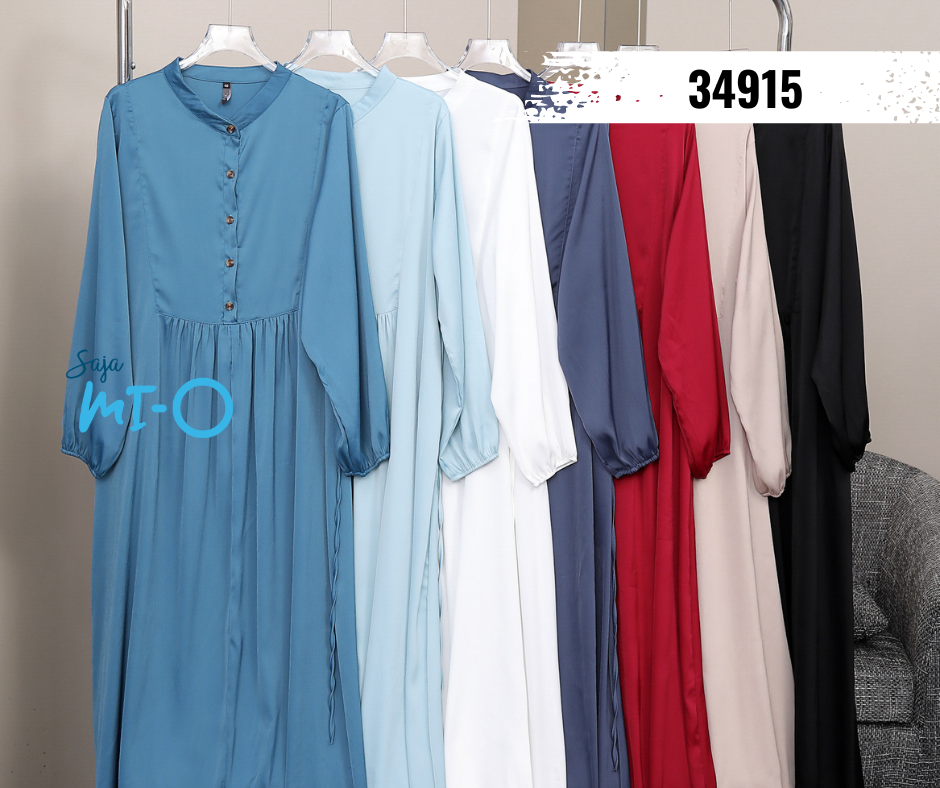 Single Breasted Long Sleeves Dress
