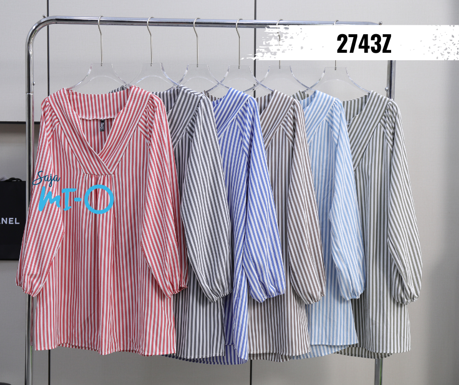 V-Stripe Top