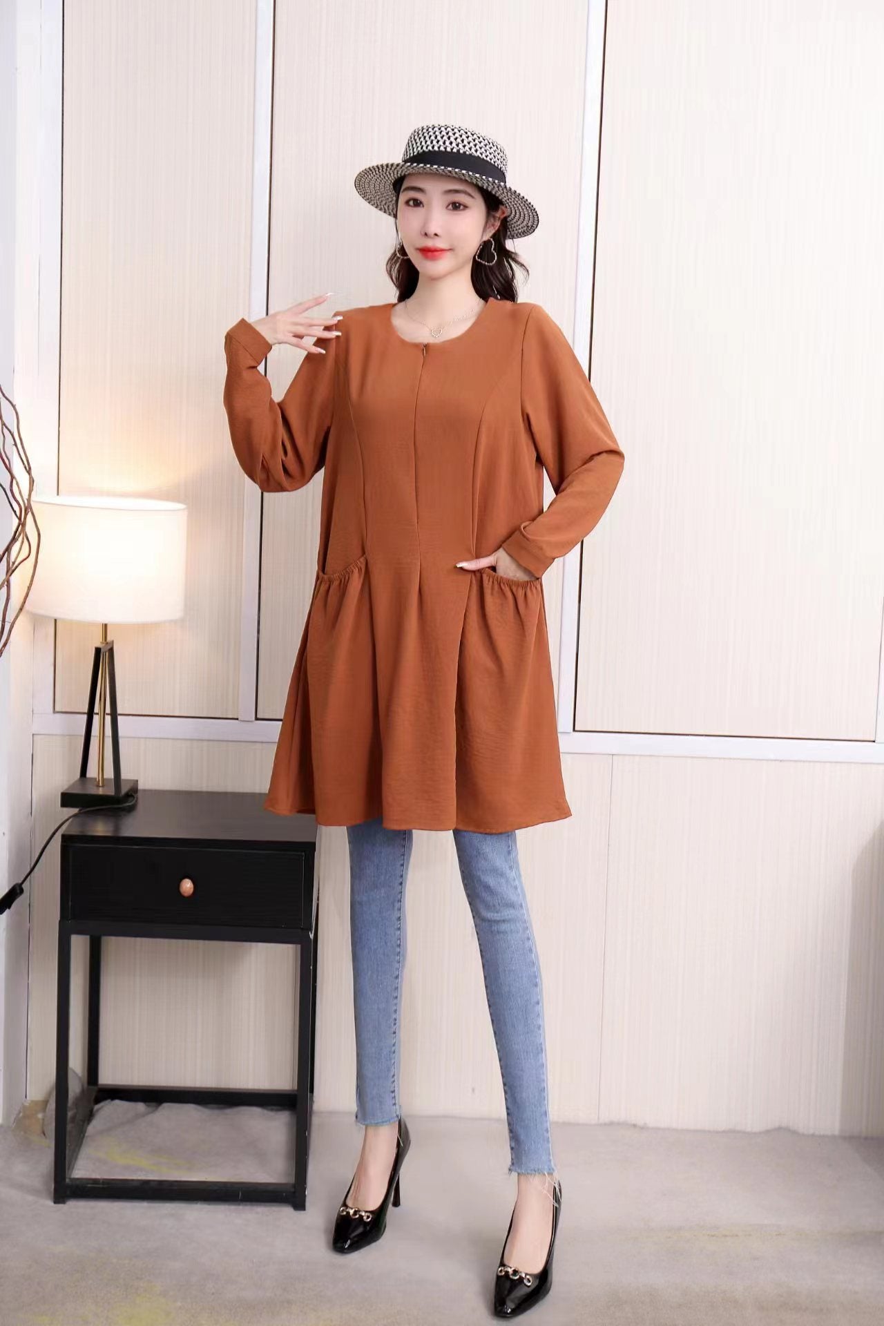 Shift Long Top