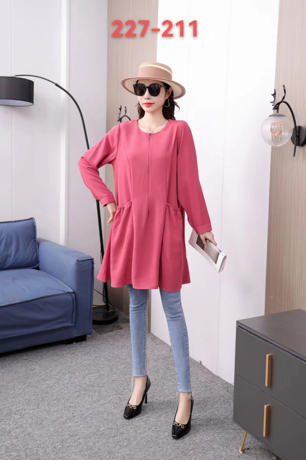 Shift Long Top