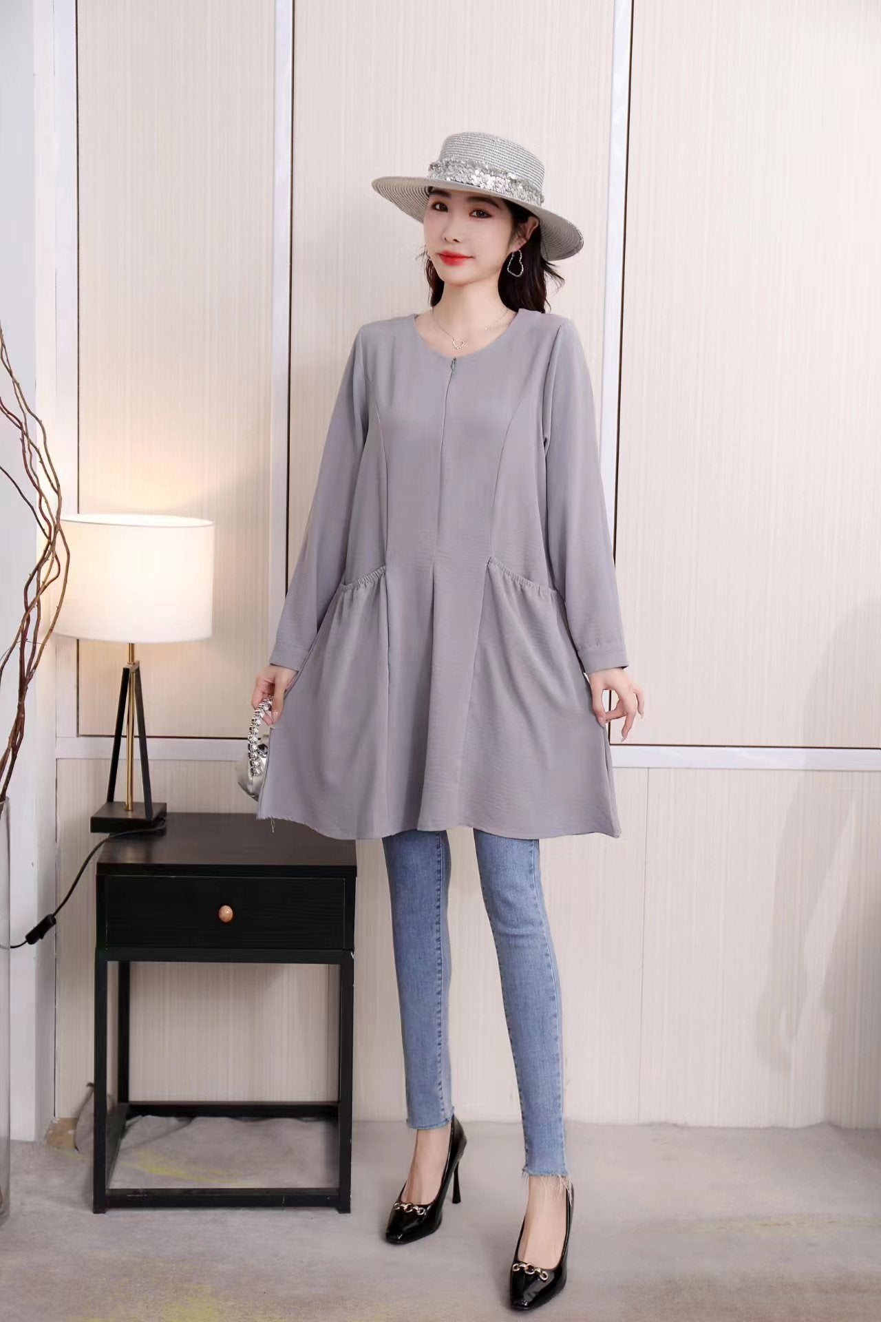 Shift Long Top