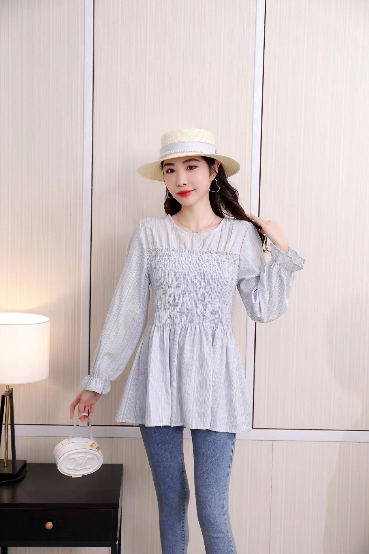 Vintage Elastic Style Top