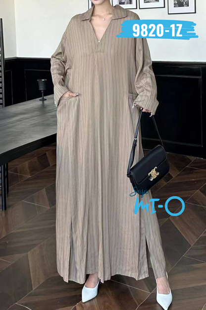 Elegant Abaya - 9820-1Z