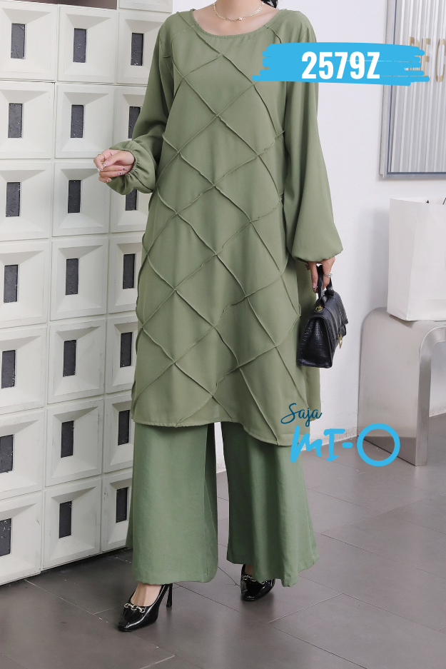 High Quality Muslim Women Casual Top - 2579Z