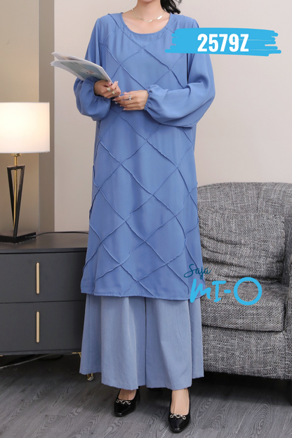 High Quality Muslim Women Casual Top - 2579Z