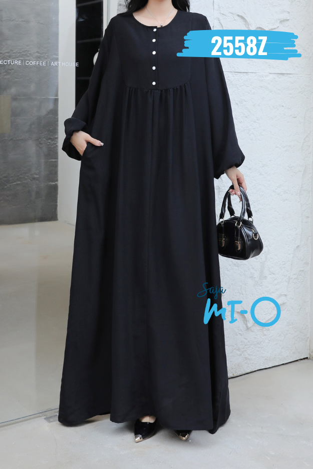 Muslim Long Dress - 2558Z