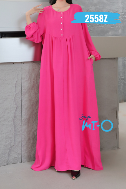 Muslim Long Dress - 2558Z