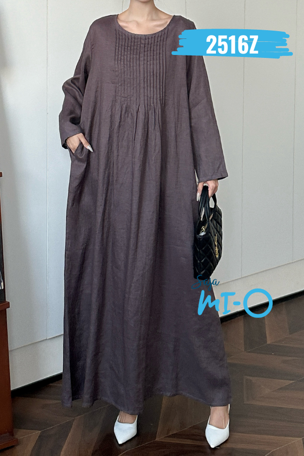 Muslim Women Abaya Dress - 2516Z